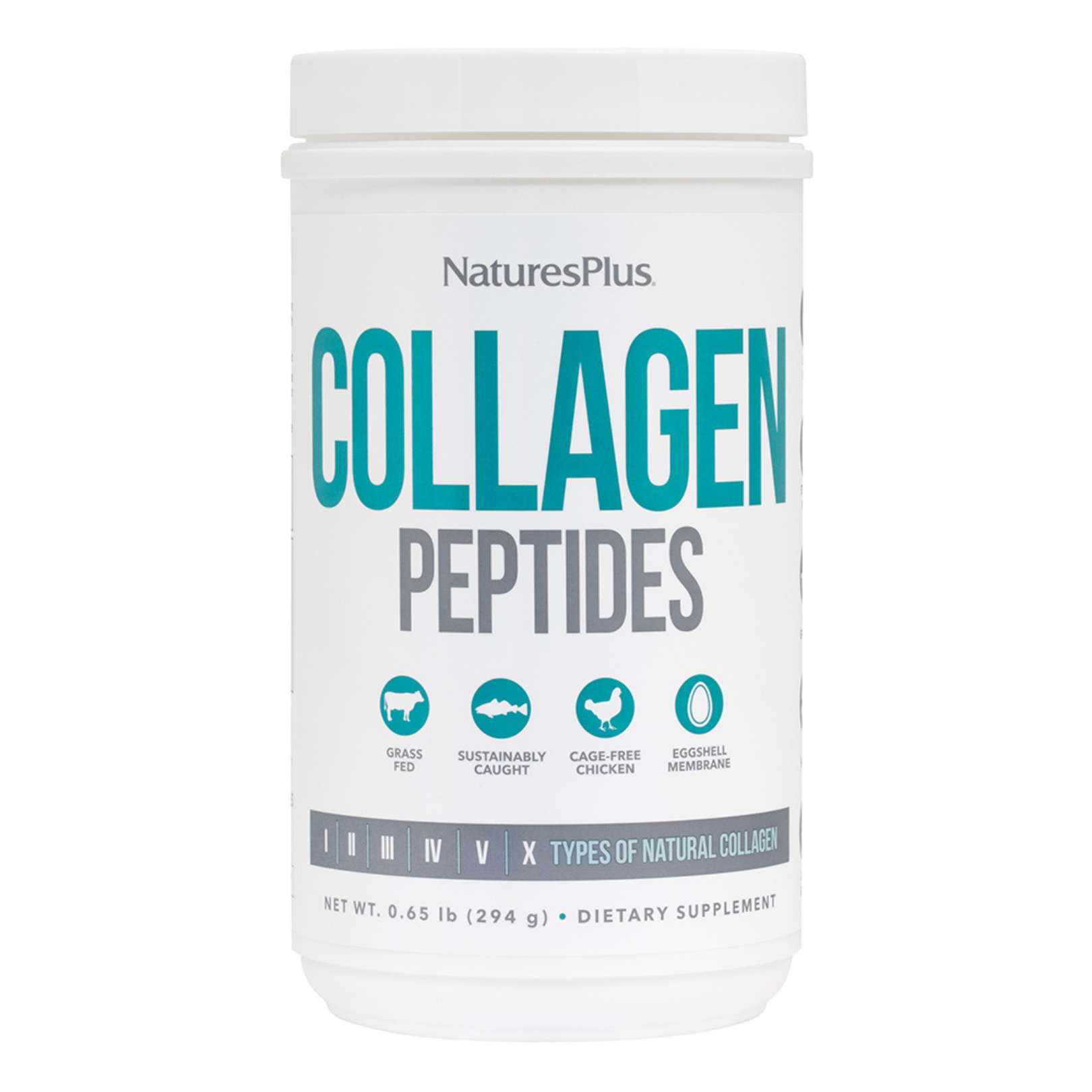 Natures Plus Collagen Peptides Powder 294gm